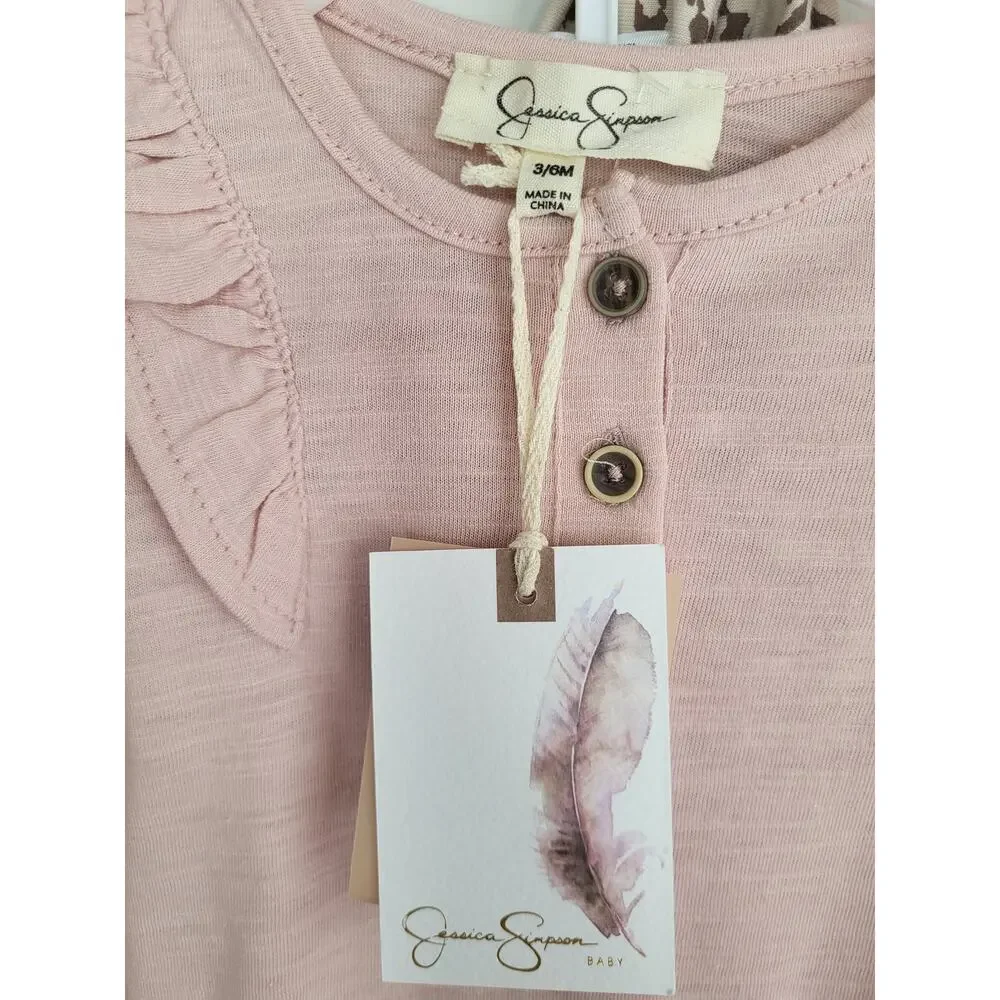 Jessica Simpson bodysuit tags baby